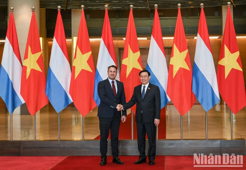 Presidente de la Asamblea Nacional de Vietnam recibe al premier de Luxemburgo ảnh 3 Presidente de la Asamblea Nacional de Vietnam recibe al premier de Luxemburgo ảnh 3