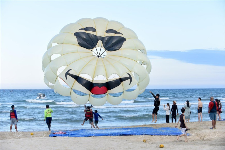 El número de turistas extranjeros en Da Nang ha aumentado considerablemente. (Revista Ilustrada Vietnam)