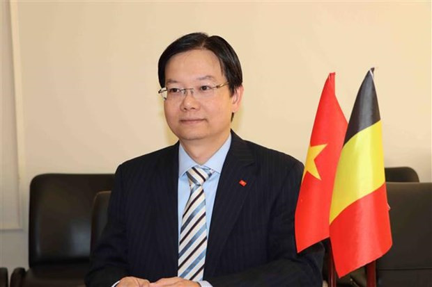 Tran Ngoc Quan, consejero comercial vietnamita en Bélgica y la Unión Europea (Fuente: VNA) Tran Ngoc Quan, consejero comercial vietnamita en Bélgica y la Unión Europea (Fuente: VNA)