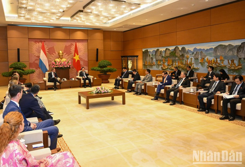 Presidente de la Asamblea Nacional de Vietnam recibe al premier de Luxemburgo ảnh 5 Presidente de la Asamblea Nacional de Vietnam recibe al premier de Luxemburgo ảnh 5