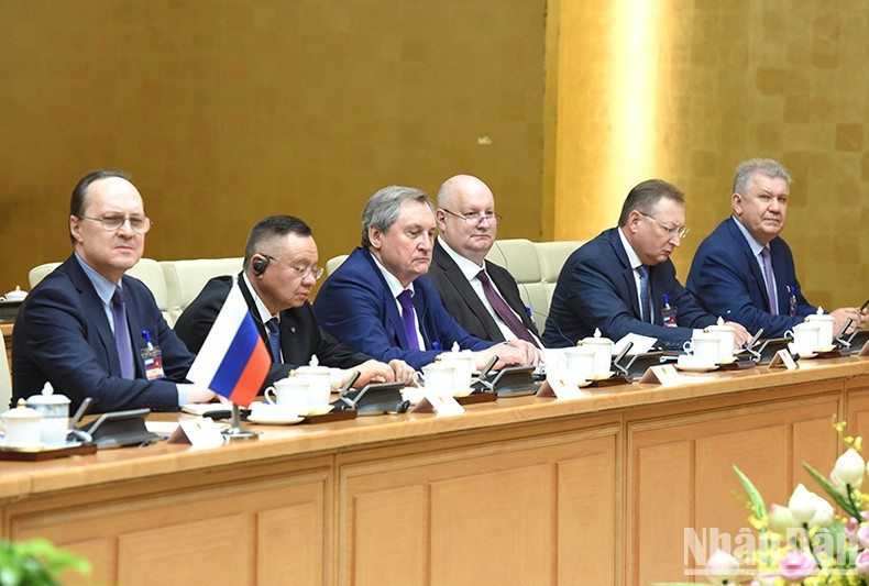 Miembros de la delegación rusa. Miembros de la delegación rusa.