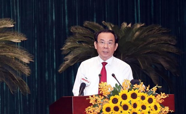 Nguyen Van Nen, miembro del Buró Político y secretario del Comité del Partido Comunista de Vietnam en Ciudad Ho Chi Minh (Fuente: VNA) Nguyen Van Nen, miembro del Buró Político y secretario del Comité del Partido Comunista de Vietnam en Ciudad Ho Chi Minh (Fuente: VNA)