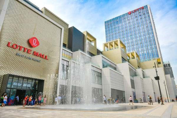 Centro comercial Lotte West Lake Hanoi. (Foto taichinhdoanhnghiep.net.vn)
