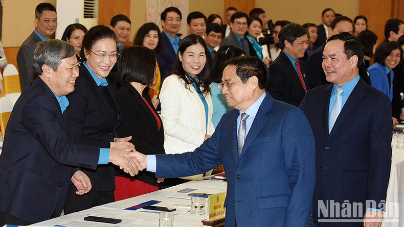 El primer ministro de Vietnam, Pham Minh Chinh asiste al evento. El primer ministro de Vietnam, Pham Minh Chinh asiste al evento.