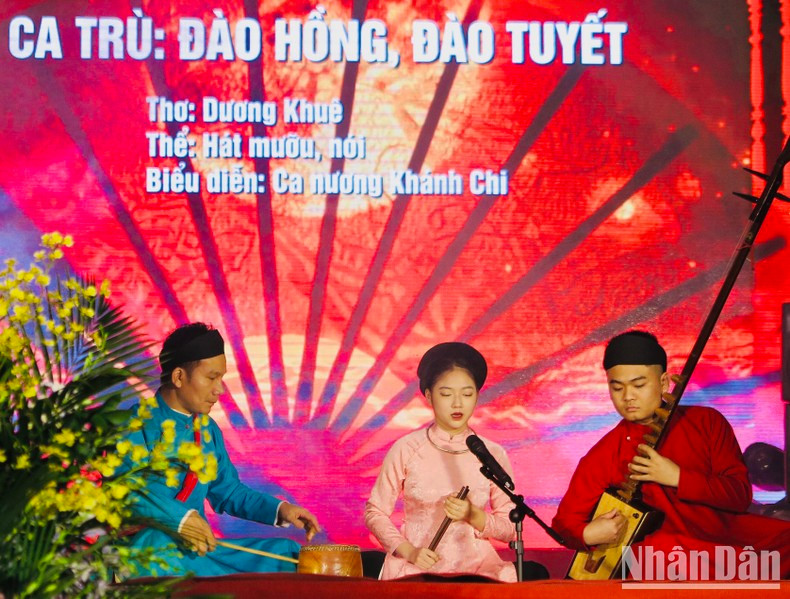 Una representación del canto Ca Tru. Una representación del canto Ca Tru.