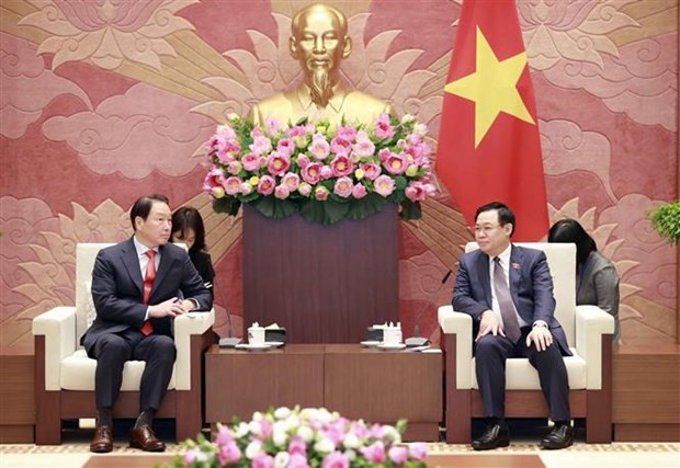 En la reunión (Foto: VNA)