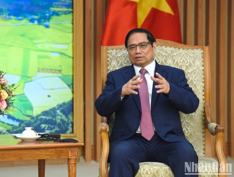 El premier vietnamita Pham Minh Chinh.