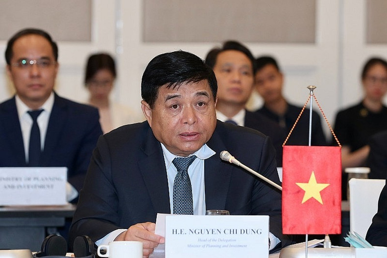 El ministro de Planificación e Inversiones de Vietnam, Nguyen Chi Dung.