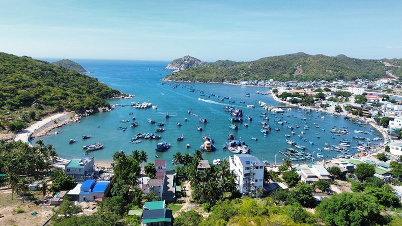 Bahía de Vinh Hy, en la Reserva de la Biosfera de Nui Chua. (Foto: VNA)