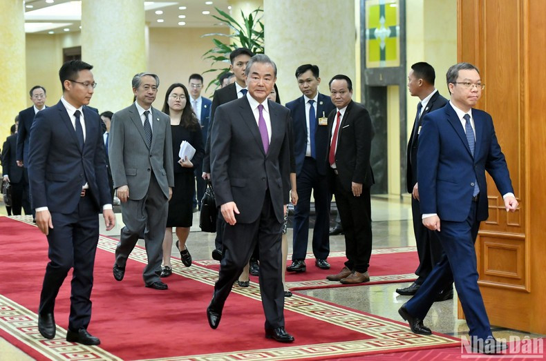 El canciller de China, Wang Yi. El canciller de China, Wang Yi.