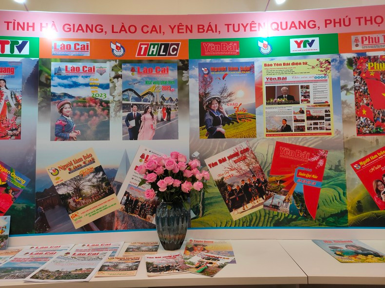 El Festival Nacional de la Prensa de Vietnam 2023 cuenta con 87 stands de los periódicos y medios de 63 asociaciones de prensa del país.