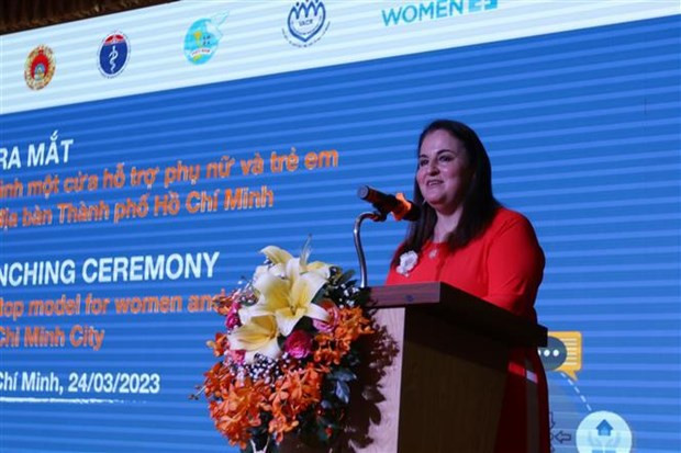 Elisa Fernández Sáenz, representante de ONU Mujeres en Vietnam (Fuente: VNA) Elisa Fernández Sáenz, representante de ONU Mujeres en Vietnam (Fuente: VNA)
