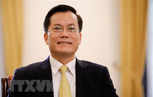 El vicecanciller vietnamita Ha Kim Ngoc (Fotografía: VNA)