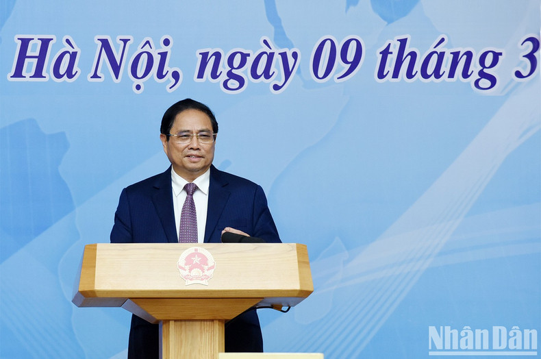 El jefe del Gobierno habló en la Conferencia.