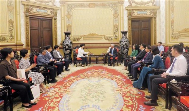 Panorama de la reunión (Foto: VNA) Panorama de la reunión (Foto: VNA)