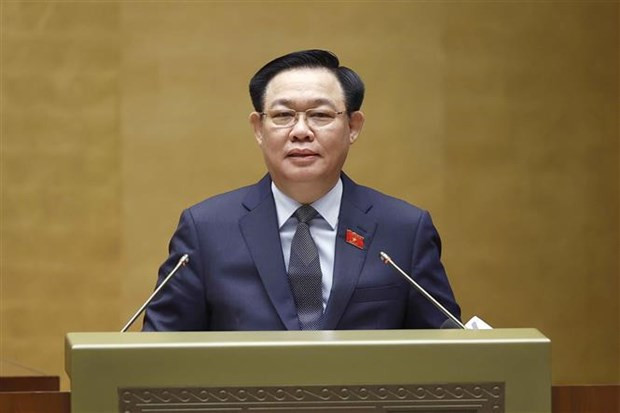 Vuong Dinh Hue, presidente de la Asamblea Nacional de Vietnam (Fuente: VNA)