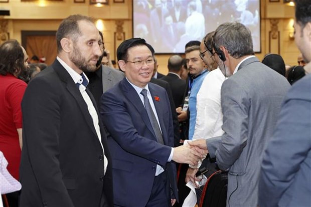 El presidente de la Asamblea Nacional de Vietnam, Vuong Dinh Hue, en el evento (Fuente:VNA) El presidente de la Asamblea Nacional de Vietnam, Vuong Dinh Hue, en el evento (Fuente:VNA)