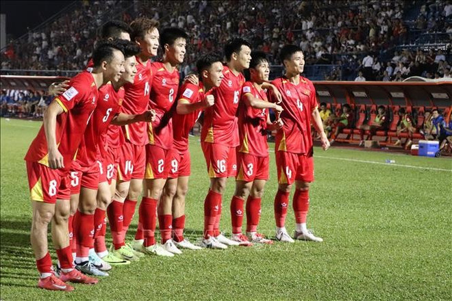 Vietnam derrota a Laos 5-0 en las eliminatorias de la Copa Asiática. (Fuente: VNA)