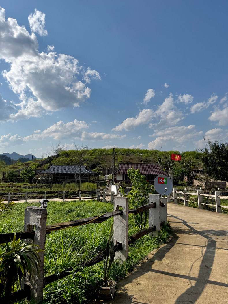Un rincón en Amifarm. (Foto: Hai Anh)
