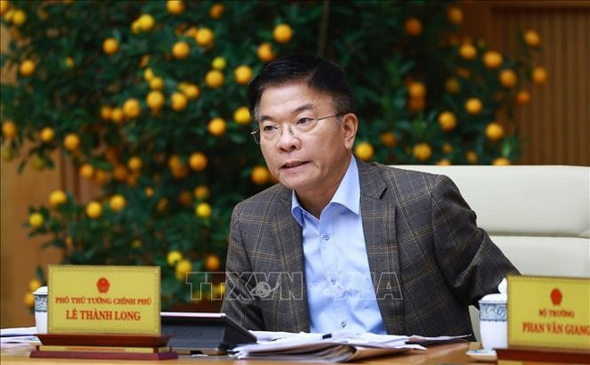 El viceprimer ministro Le Thanh Long. (Fuente: VNA) El viceprimer ministro Le Thanh Long. (Fuente: VNA)