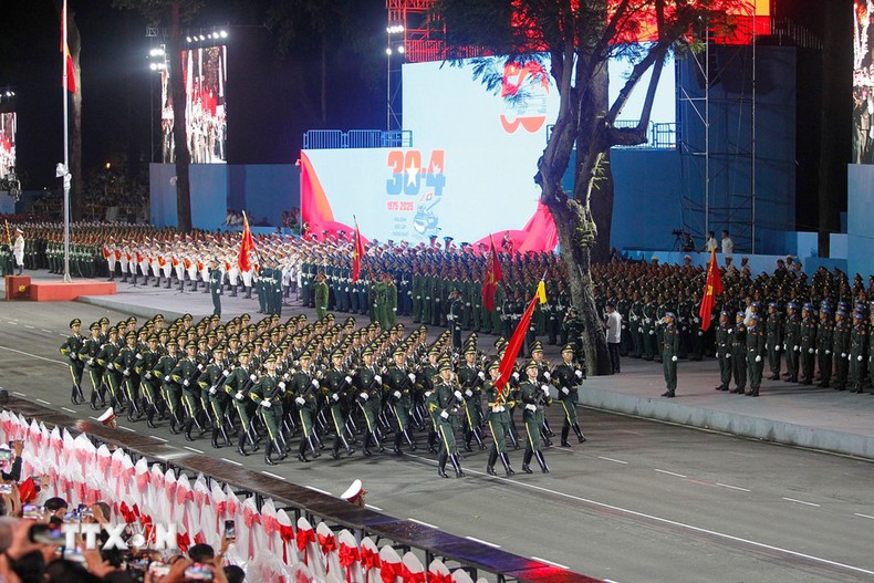 El bloque de la fuerza del Ejército Popular de Liberación de China.