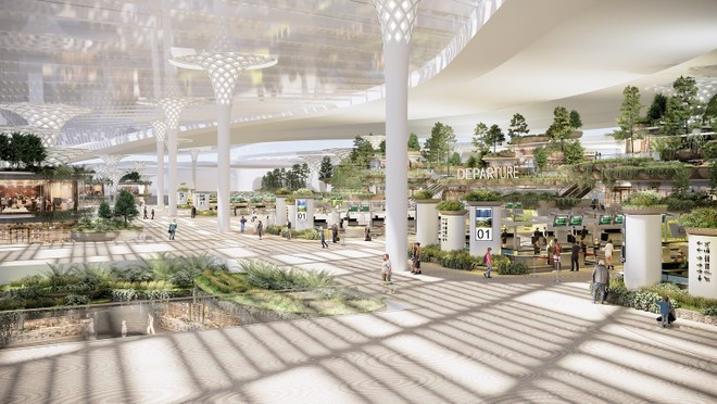 La nueva terminal es diseñada por CPG Consultants, con sede en Singapur. (Foto: Sun Group)
