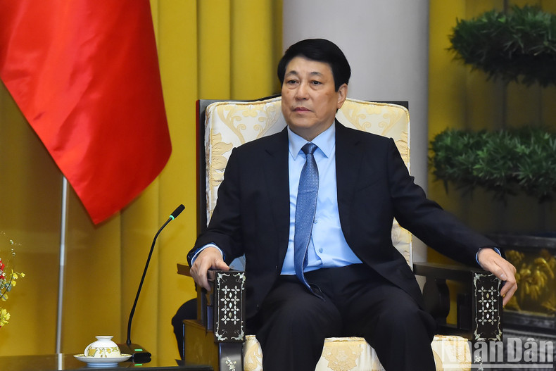 El presidente de Vietnam, Luong Cuong. El presidente de Vietnam, Luong Cuong.