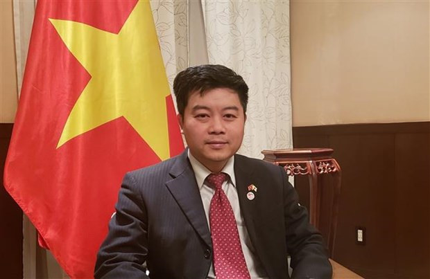 El encargado de negocios de la Embajada de Vietnam en Japón, Nguyen Duc Minh. (Fotografía: VNA) El encargado de negocios de la Embajada de Vietnam en Japón, Nguyen Duc Minh. (Fotografía: VNA)