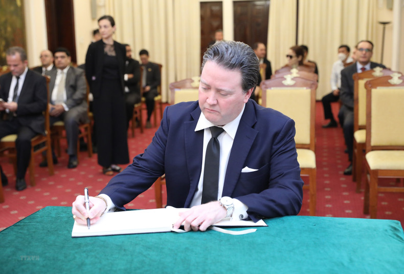 Marc E. Knapper, embajador de Estados Unidos en Vietnam. (Fotografía: VNA) Marc E. Knapper, embajador de Estados Unidos en Vietnam. (Fotografía: VNA)