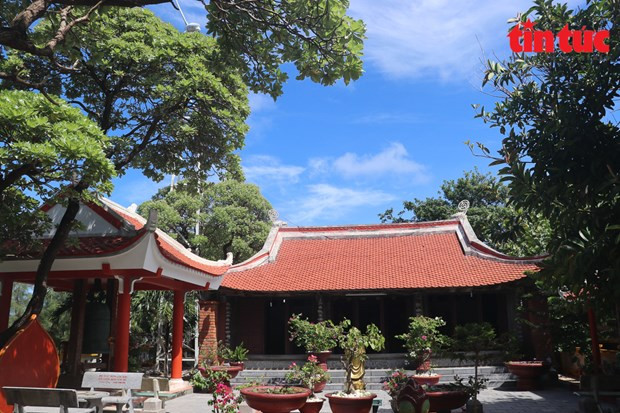 Pagoda Sinh Ton en Truong Sa. (Fotografía: VNA) Pagoda Sinh Ton en Truong Sa. (Fotografía: VNA)