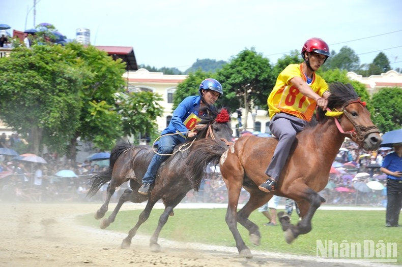 Aceleración en la vuelta final.