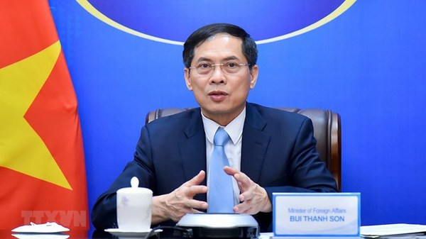 El canciller Bui Thanh Son. (Fotografía: VNA)