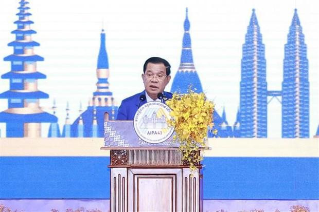 El primer ministro de Camboya y también presidente de la Asean 2022, Samdech Techo Hun Sen (Foto: VNA) El primer ministro de Camboya y también presidente de la Asean 2022, Samdech Techo Hun Sen (Foto: VNA)