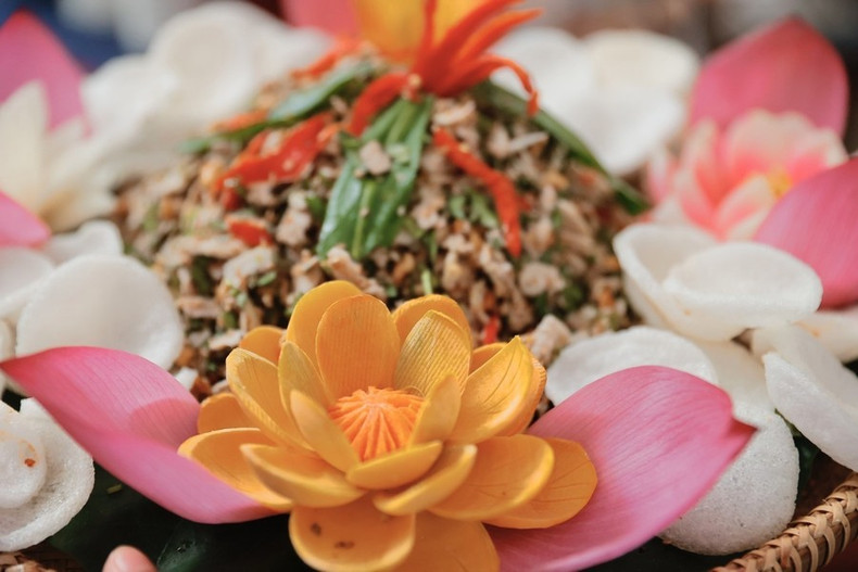 Los platos tiene un alto valor estético.