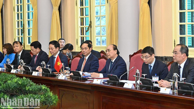 La delegación de Vietnam. La delegación de Vietnam.