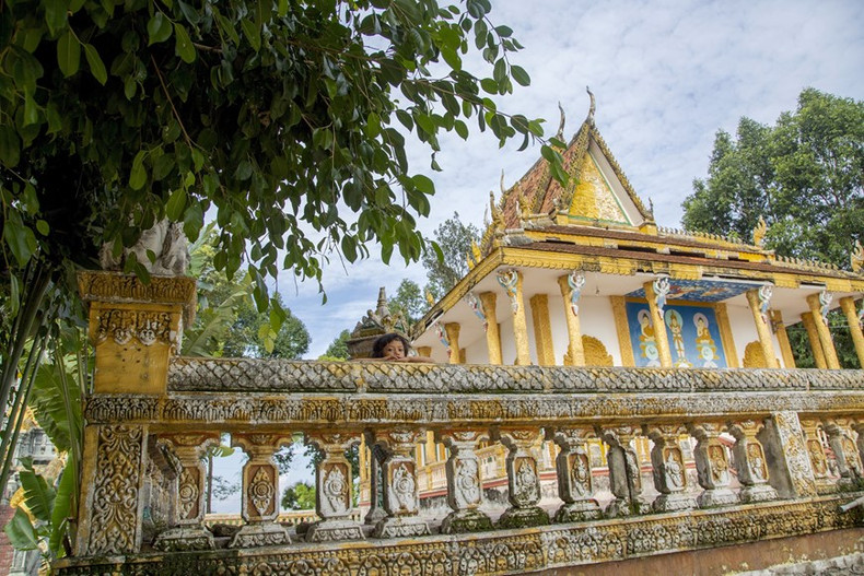 La Pagoda Kiri Sattray Menchey es comúnmente conocida como Pagoda Ka Ot.