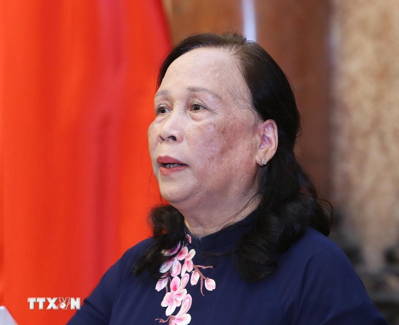 Pham Thi Hai Chuyen, exministra de Trabajo, Inválidos de Guerra y Asuntos Sociales. (Fotografía: VNA) Pham Thi Hai Chuyen, exministra de Trabajo, Inválidos de Guerra y Asuntos Sociales. (Fotografía: VNA)