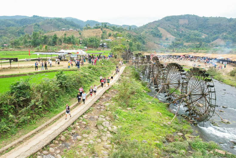 Participantes en la carrera.