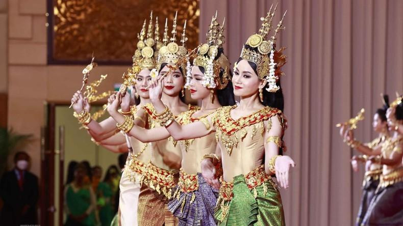 Espectáculos artísticos en el marco de la ceremonia.