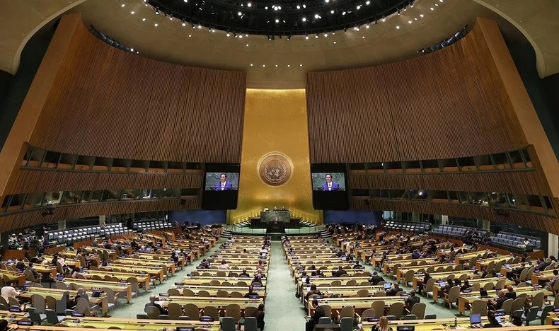 El debate general de alto nivel del 78 periodo de sesiones de la Asamblea General de las Naciones Unidas. El debate general de alto nivel del 78 periodo de sesiones de la Asamblea General de las Naciones Unidas.