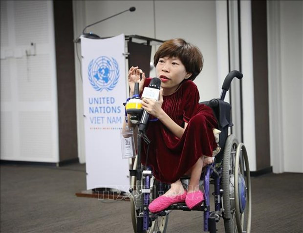 Nguyen Thi Van, cofundadora del Centro Will to Live. (Fotografía: VNA)