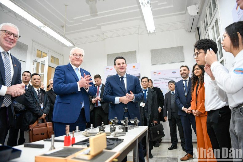 Intercambio con los estudiantes del Instituto de Goethe.