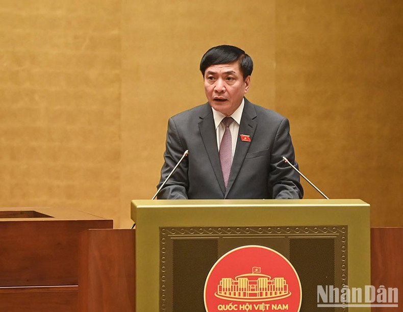 El Secretario General de la Asamblea Nacional, Bui Van Cuong, interviene en la apertura de la sesión. El Secretario General de la Asamblea Nacional, Bui Van Cuong, interviene en la apertura de la sesión.