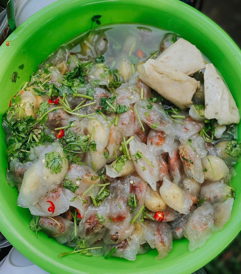 Un tipo de pastel de tapioca. Un tipo de pastel de tapioca.