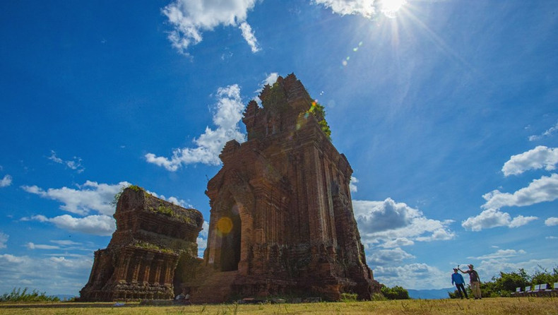 La Torre Banh It resume la belleza de la antigua arquitectura Cham. La Torre Banh It resume la belleza de la antigua arquitectura Cham.
