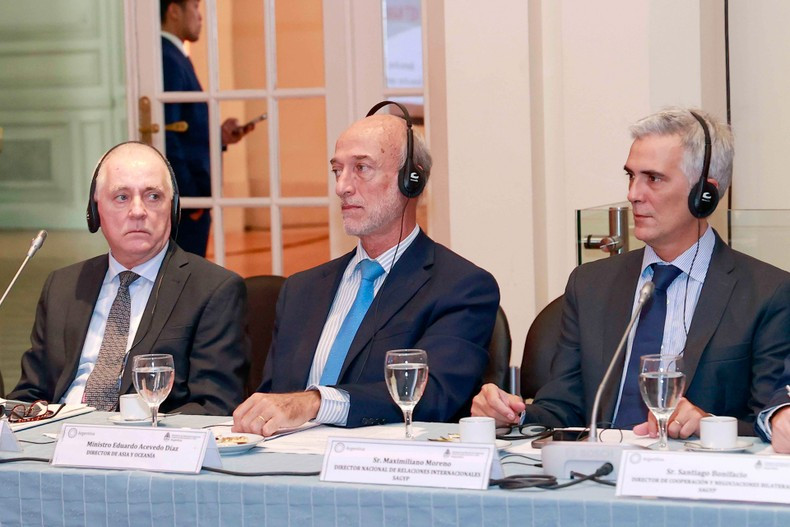 Representantes empresariales argentinos en el Foro.