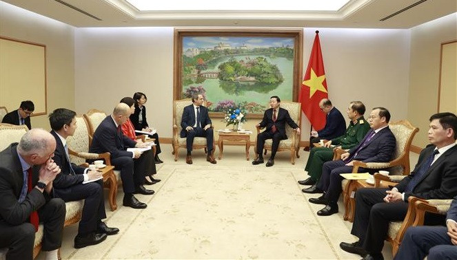 El panorama de la reunión. (Fotografía: VNA) El panorama de la reunión. (Fotografía: VNA)