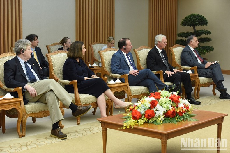 [Foto] Premier vietnamita recibe al senador estadounidense ảnh 7