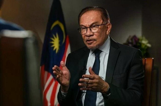El primer ministro de Malasia, Anwar Ibrahim. (Foto: IRNA/VNA)