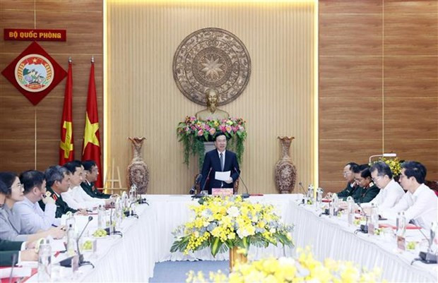 El panorama de la reunión. (Foto: VNA)